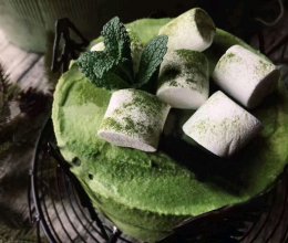 #奶香此刻，焙有钱花#和风抹茶蛋糕的做法