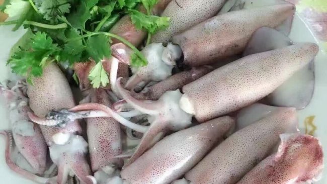 白灼小鱿鱼的做法