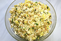 #春日尝鲜# 酸菜蛋炒饭的做法