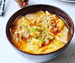娃娃菜酥肉汤的做法
