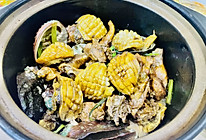 鲍鱼焖鸡的做法