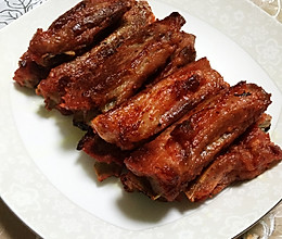 蒜香烤小排的做法