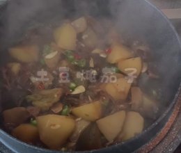 #豆果10周年生日快乐#土豆炖茄子的做法