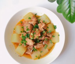 冬瓜蒸排骨 清热解暑的做法