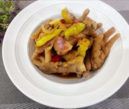 低脂酸辣小零食！柠檬泡椒鸡爪的做法