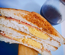 快手早餐三明治【当吐司遇上电饼铛】的做法