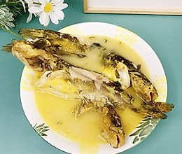 #“酒”是要开心#黄骨鱼汤的做法