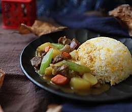 牛肉土豆咖喱饭的做法