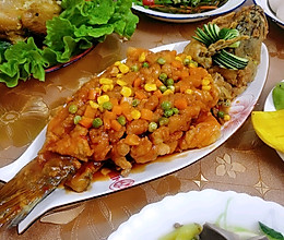 糖醋松鼠鱼的做法