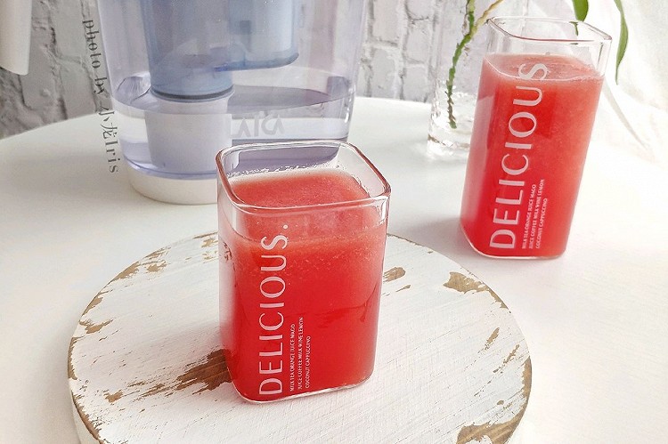 蜂蜜苹果西瓜汁 清热消暑 润肠通便的做法