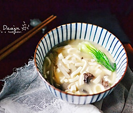 豆腐菌菇海参汤（一人份）的做法