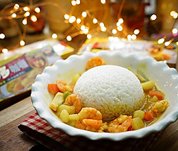 海鲜咖喱饭#百梦多Lady咖喱#的做法