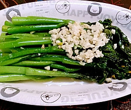 宝宝辅食菜谱:广东菜心 蒜蓉青菜 粤菜的做法