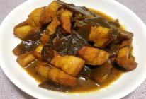 红烧肉炖海带的做法