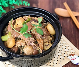羊肉不膻的秘密 粤式腐竹焖羊腩#竹木火锅，文艺腹兴#的做法