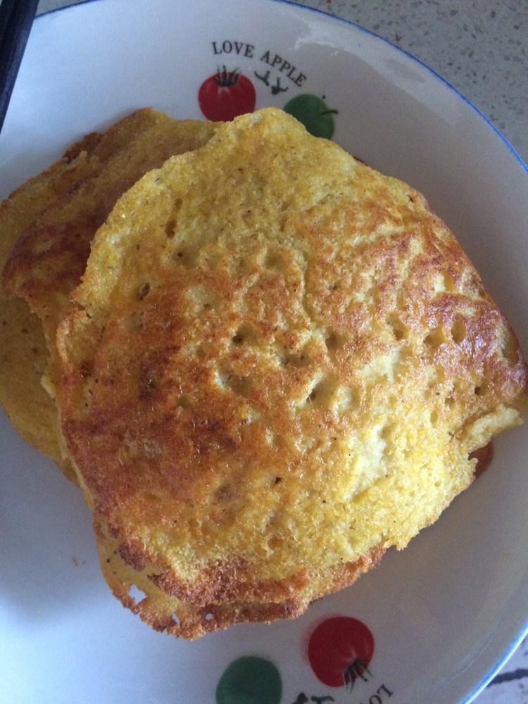 豆渣玉米煎饼的做法