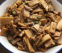 杏鲍菇肉片的做法