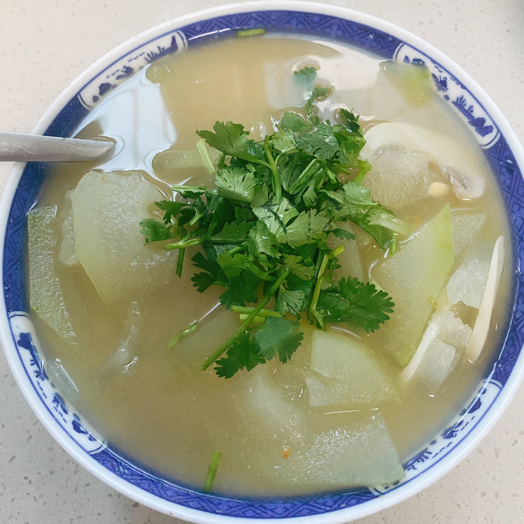 冬瓜蘑菇汤的做法