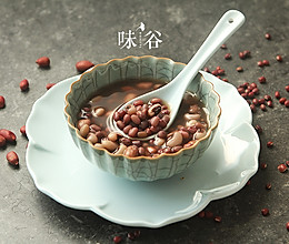 花生眉豆红豆糖水的做法
