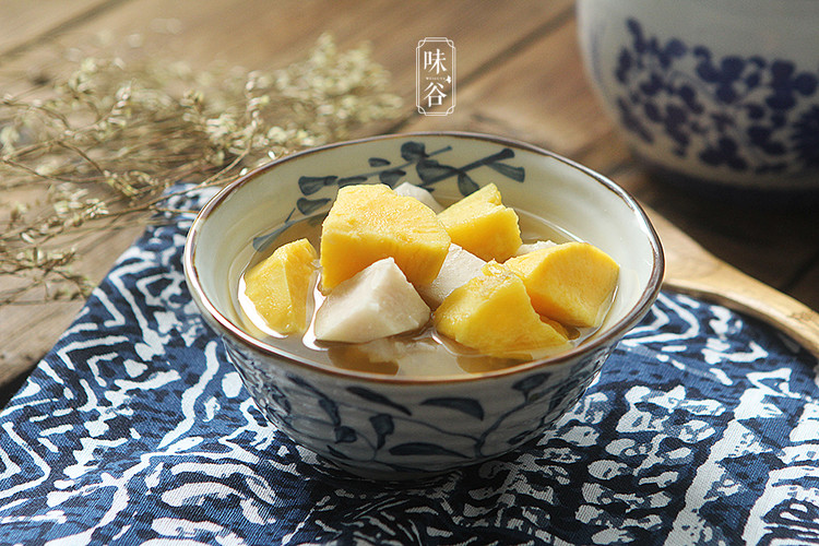 番薯芋头糖水的做法