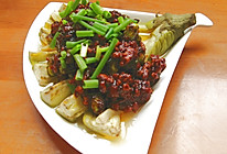 肉末炒酱蒸茄扇#寻找最聪明的蒸菜达人#的做法