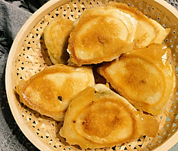 韭菜鸡蛋水煎包的做法