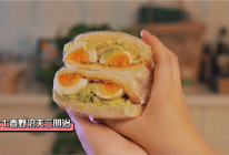 春野沼夫三明治，轻轻松松get的做法