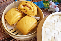 胡萝卜培根馒头卷的做法