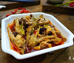 豆豉蒸凤爪的做法