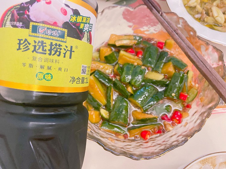 捞汁黄瓜的做法