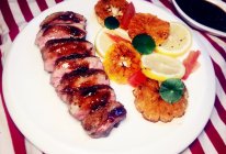 鲜味汁煎鸭胸#美极鲜味汁#的做法