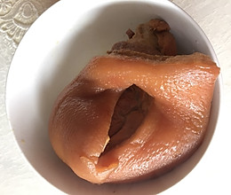 红烧蹄䠙的做法