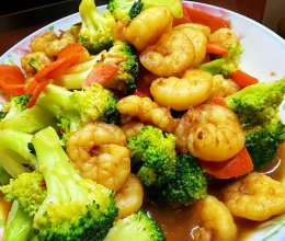 #肉食主义#西兰花炒虾仁#减脂餐的做法
