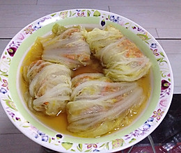 白菜包肉的做法
