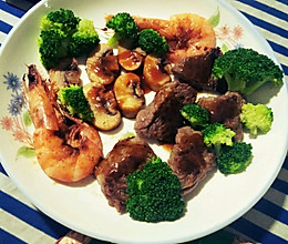 香煎@烤牛肉的做法