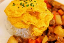 #旅行中的美味#日式咖喱蛋包饭的做法