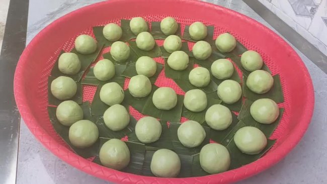 野生荠菜青团的做法