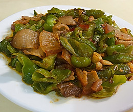 青椒炒腊肉的做法