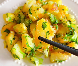 #李锦记X豆果 夏日轻食美味榜#土豆小白菜的做法
