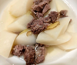 牛肉萝卜汤的做法