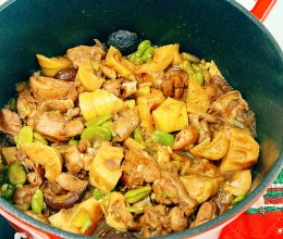春笋蚕豆炖鸡，南方人清明家宴就吃这 #春天的鲜味#的做法