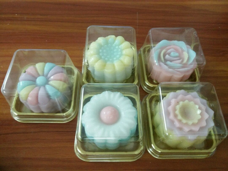 彩色冰皮月饼的做法