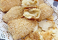 #美食视频挑战赛#芝麻糖酥饼的做法