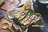 加厚三明治#美食新势力#的做法