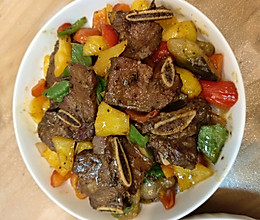 黑椒牛仔骨的做法