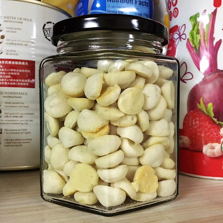 宝宝辅食之无糖香蕉溶豆的做法