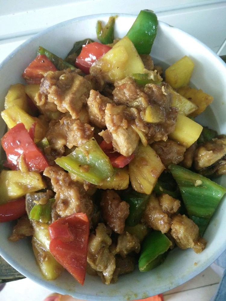 菠萝咕咾肉的做法