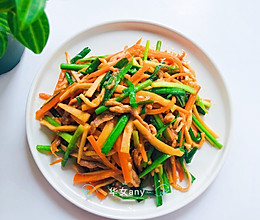 丰富餐桌味/杏鲍菇肉丝家常菜的做法