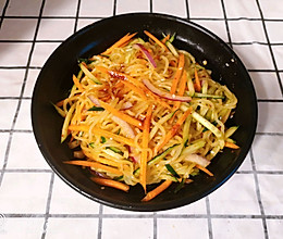 凉拌魔芋面的做法