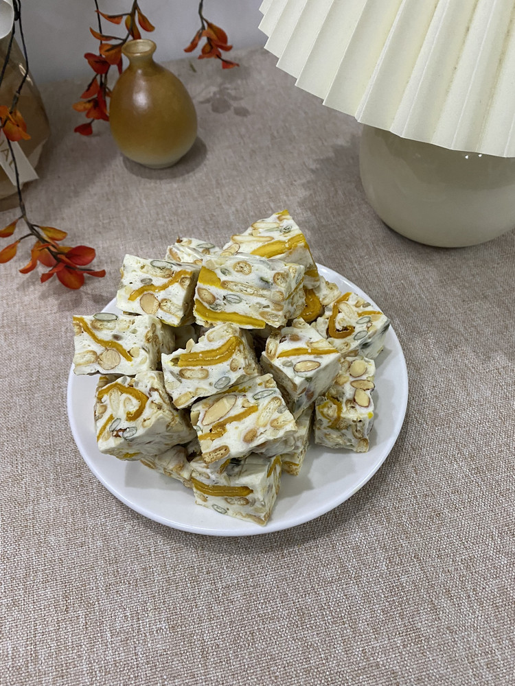 芒果雪花酥-酥脆香甜，超好吃！的做法
